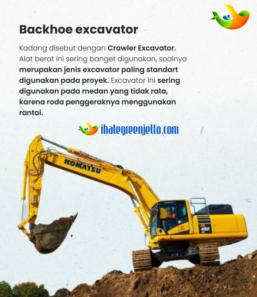 Jenis Jenis Excavator