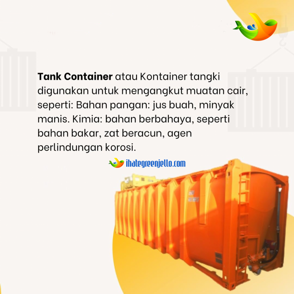 Jenis dan Ukuran Container