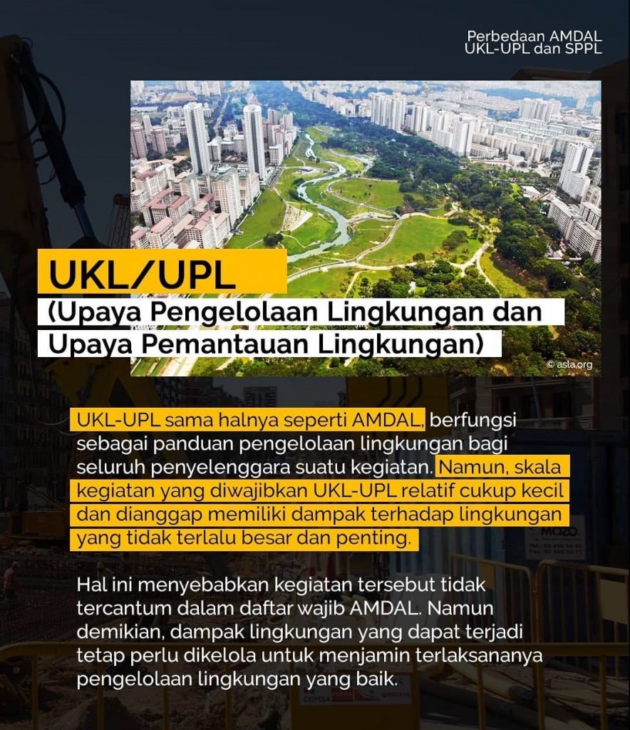 Perbedaan AMDAL, UKL-UPL, dan SPPL