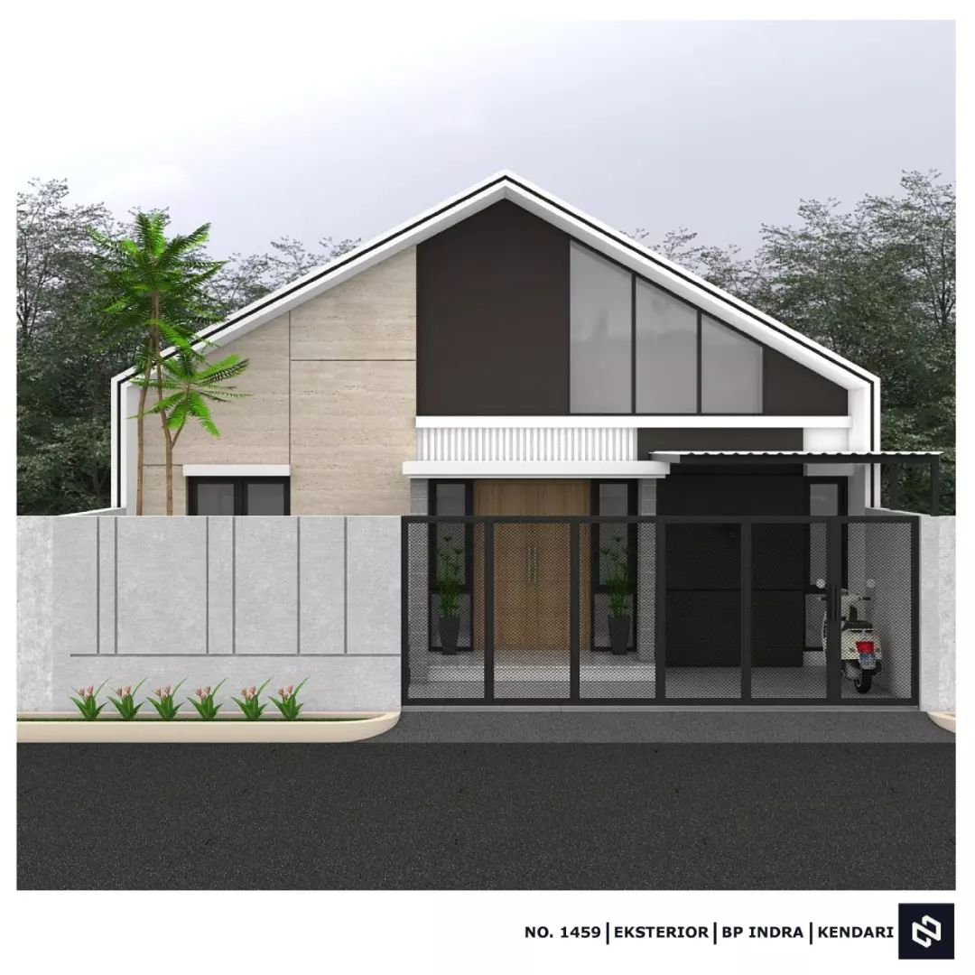 Desain rumah 10x15 Meter 1Lantai