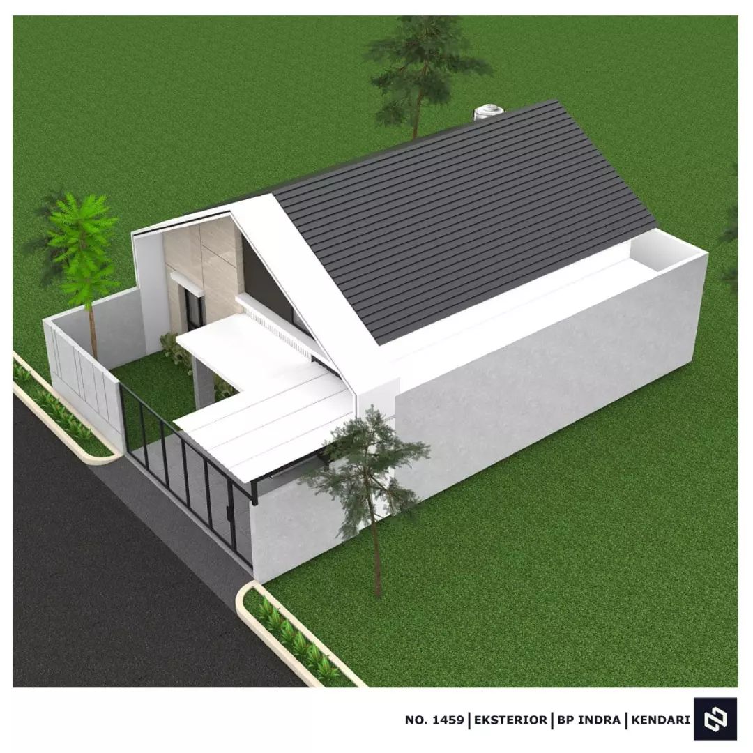 Desain rumah 10x15 Meter 1Lantai