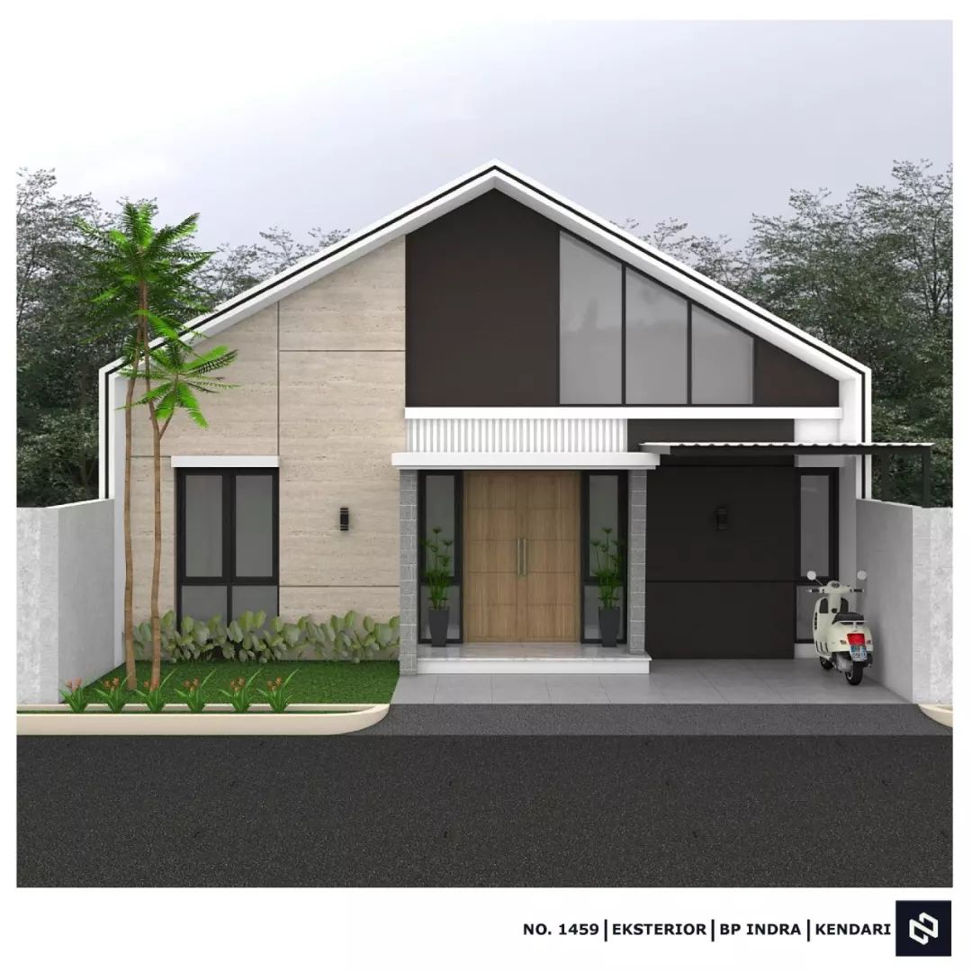 Desain rumah 10x15 Meter 1Lantai