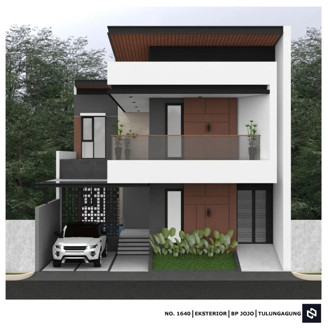 Desain rumah 10x15 Meter 2Lantai