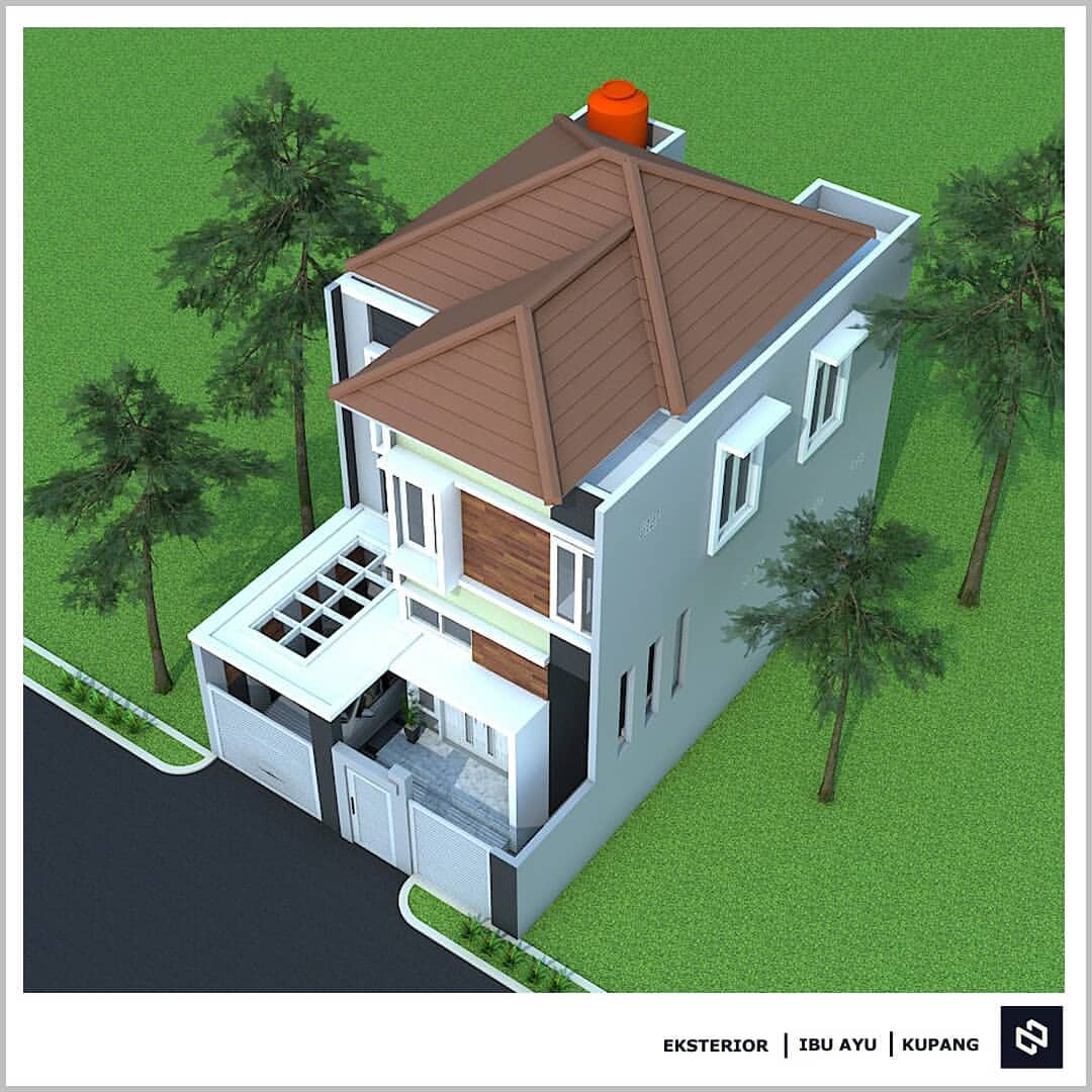 Home House Design 7x12 Meter 2Storey