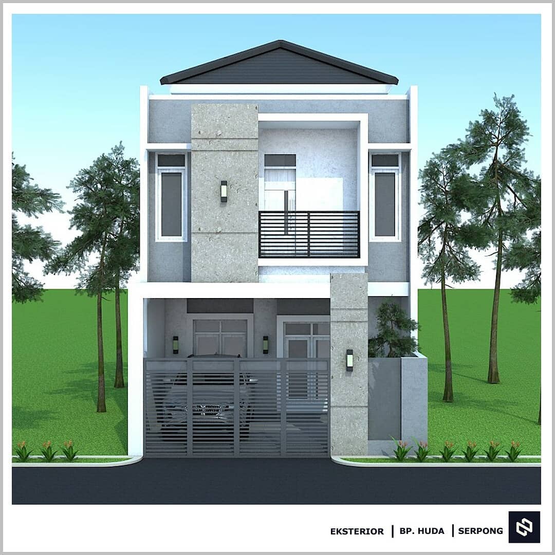 Home House Design 6x10 Meter 2Storey