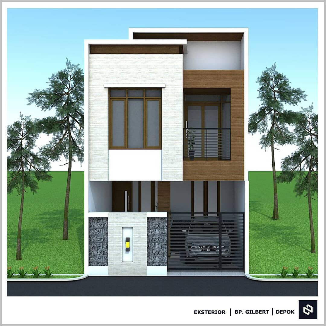 Home House Design 6x17 Meter 2Storey