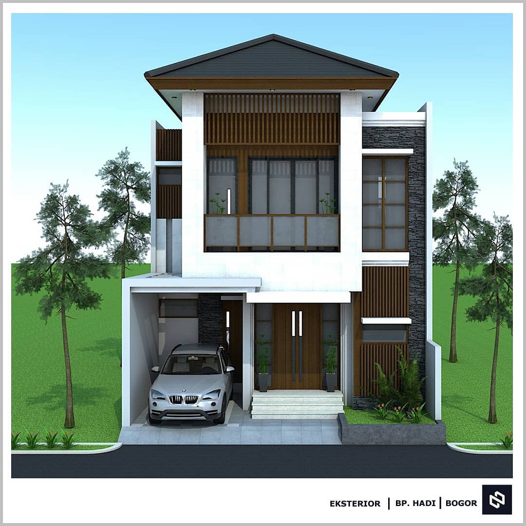 Home House Design 8x9 Meter 2Storey