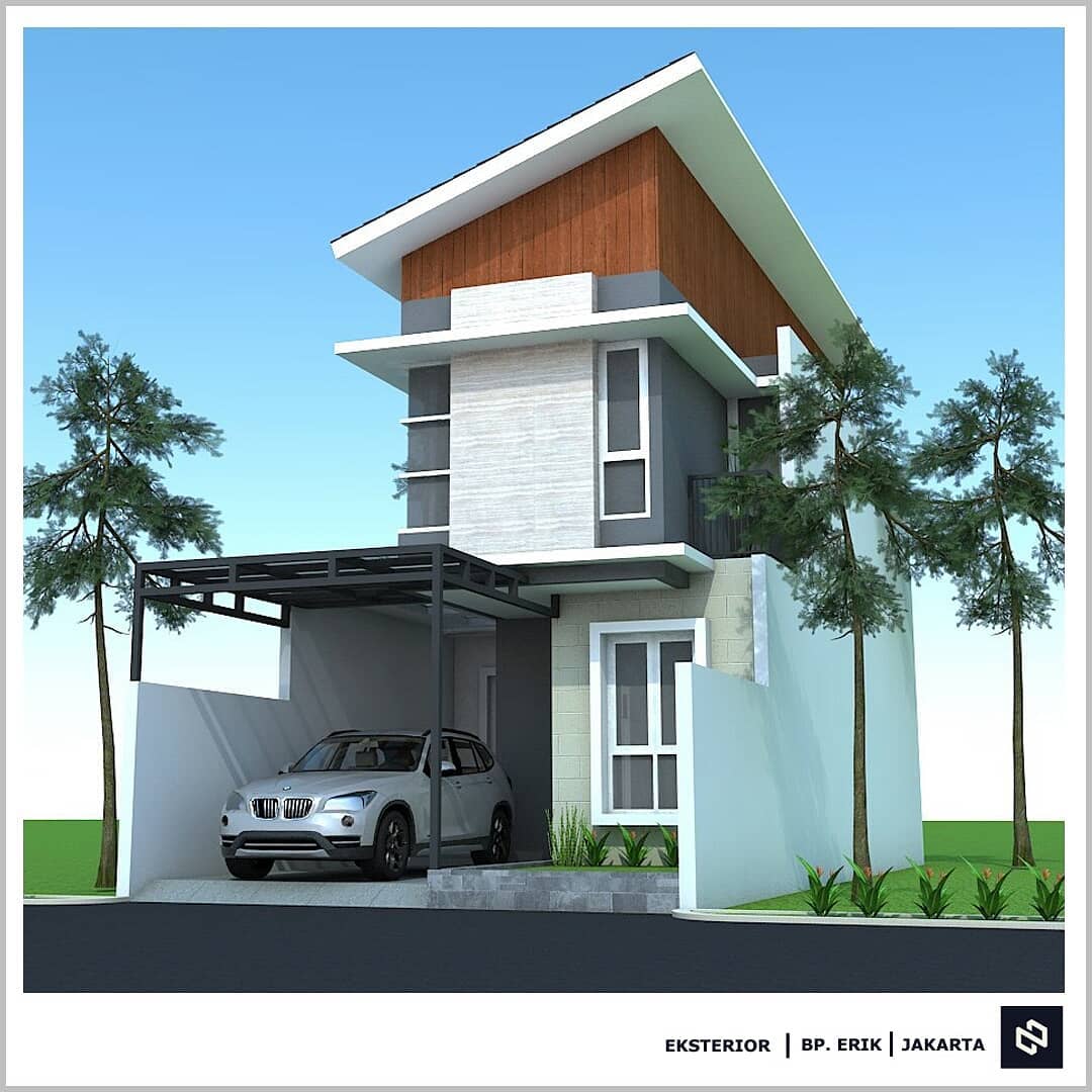 Home House Design 6x15 Meter 2Storey