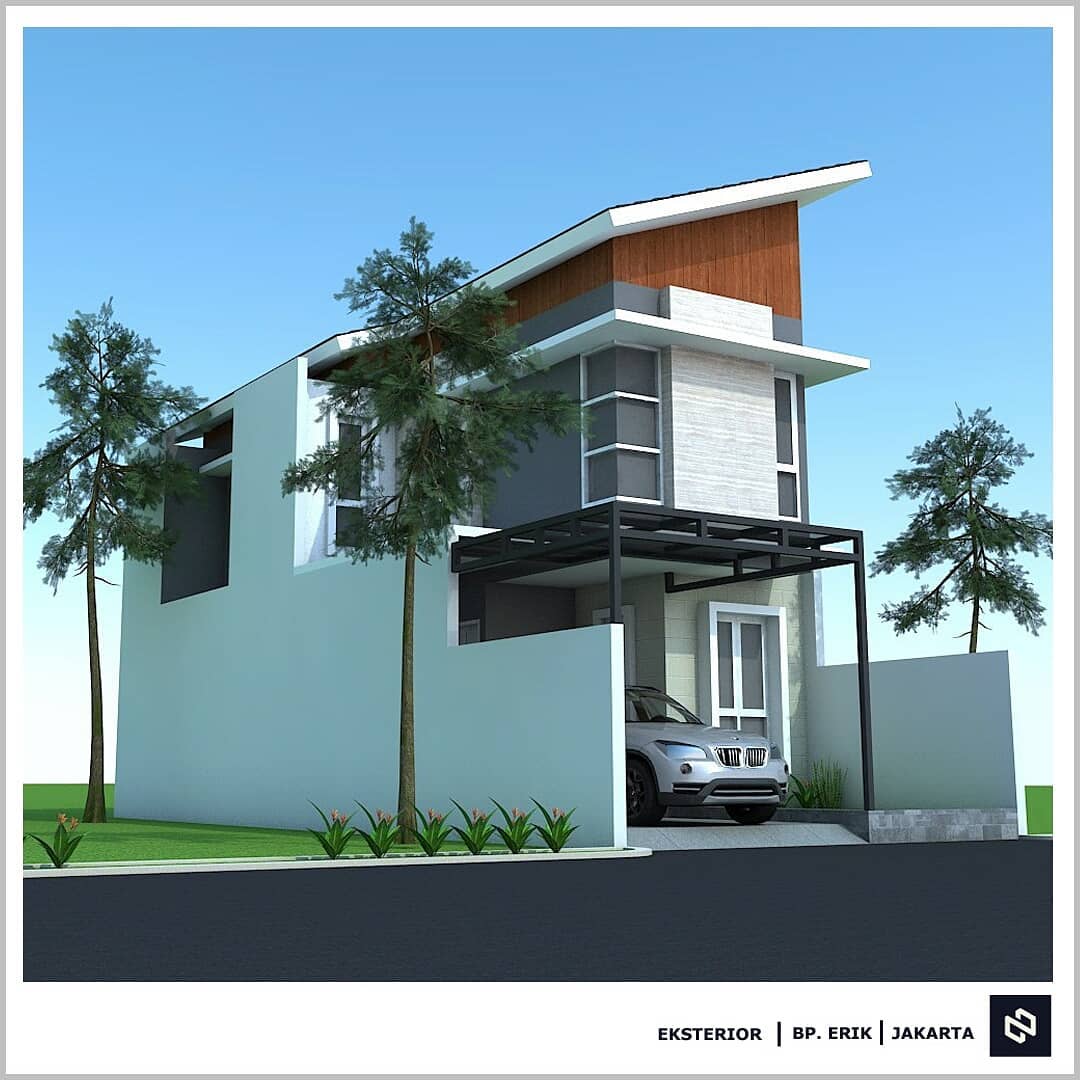 Home House Design 6x15 Meter 2Storey