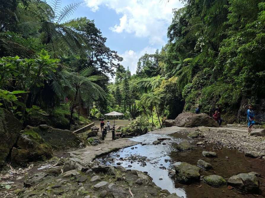 Lokasi Wisata Pandawa Water di Air Terjun Parang Ijo KarangAnyar