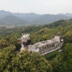 Keindahan Destinasi Wisata Gereja Ayam di Borobudur Magelang Jawa Tengah
