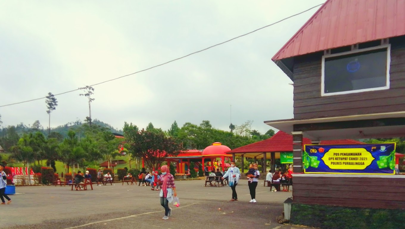 Keindahan Destinasi Wisata Rest Area Serang di Karangreja Purbalingga Jawa Tengah