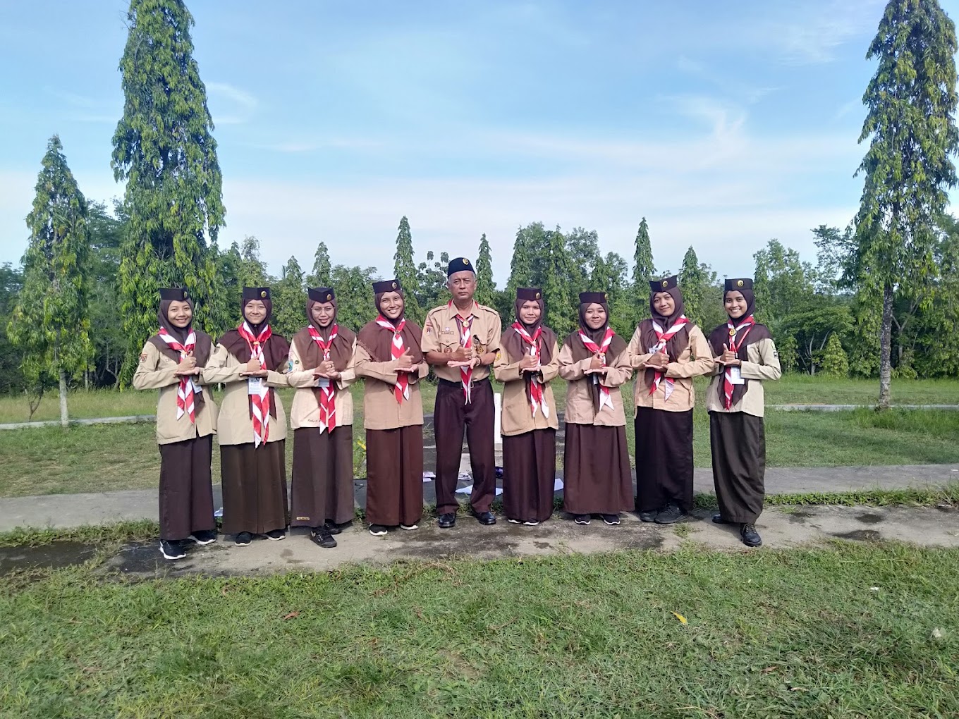 Keindahan Wisata Perkemahan Karangsari Park di Sulang Rembang Jawa Tengah