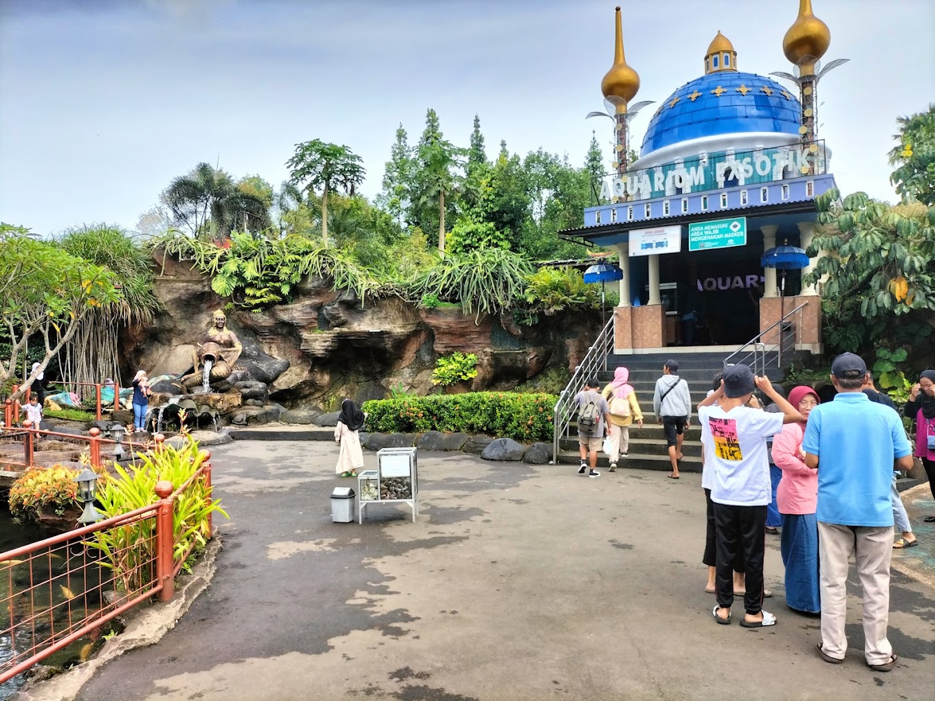 Destinasi Wisata Purbasari Pancuran Mas di Padamara Purbalingga Jawa Tengah