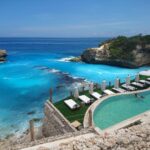 Destinasti Keindahan Wisata Tebing Blue Lagoon di Nusa Ceningan Klungkung Bali
