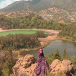 Pesona Destinasi Objek Wisata Telaga Warna Dieng di Kejajar Wonosobo Jawa Tengah