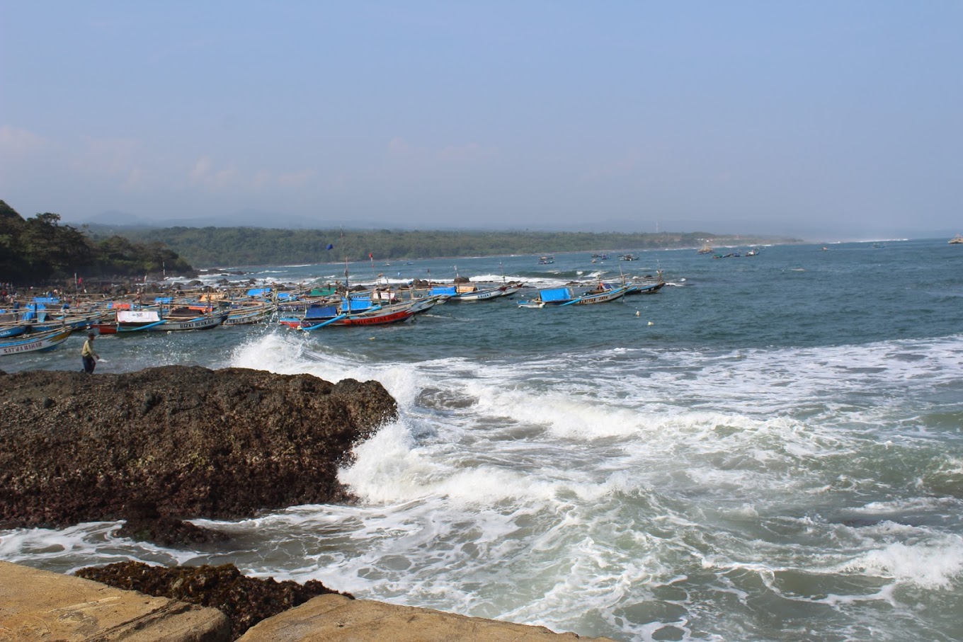 Destinasi Obyek Wisata Pantai Jayanti di Cidamar Cianjur Jawa Barat