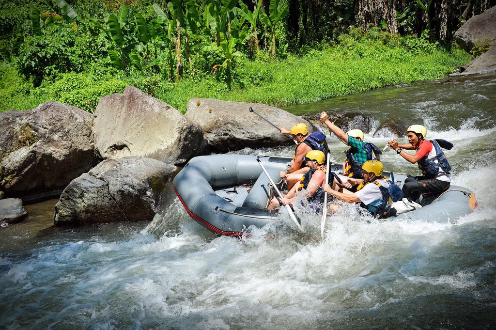 Pesona Keindahan Wisata Rafting Sungai Ayung di Ubud Gianyar Bali