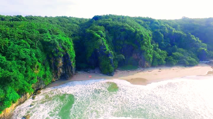 Destinasti Keindahan Wisata Goa Langir Sawarna di Bayah Lebak Banten