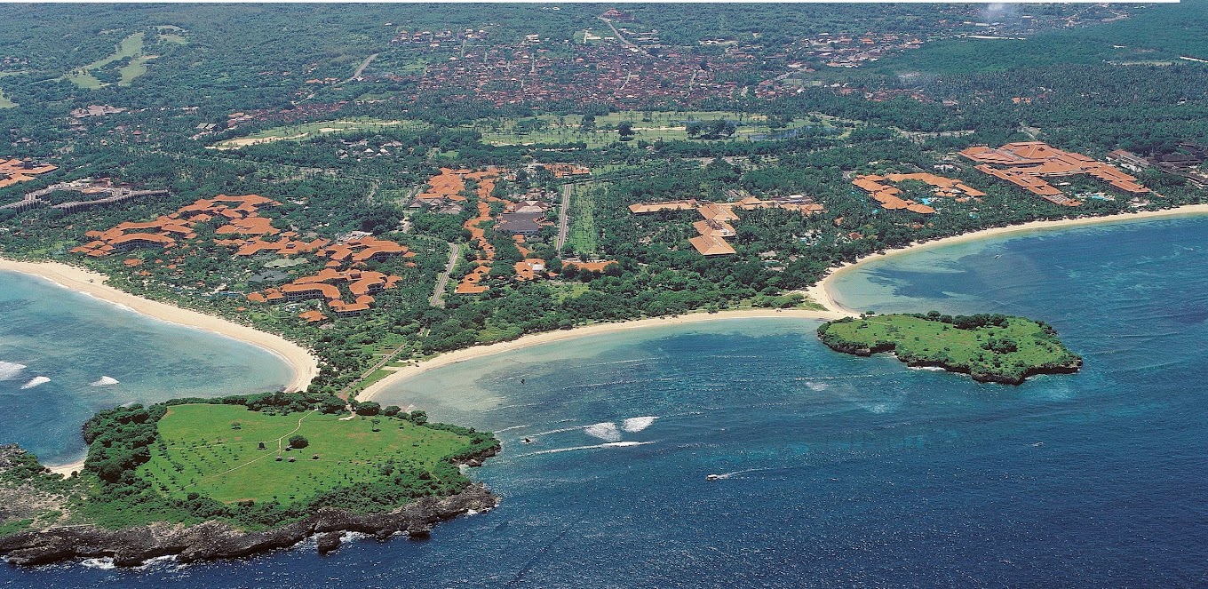 Destinasti Objek Wisata Pulau Penin Sula di Nusa Dua Badung Bali