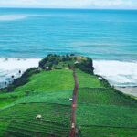 Pesona Keindahan Obyek Wisata Pantai Puncak Guha di Caringin Garut Jawa Barat