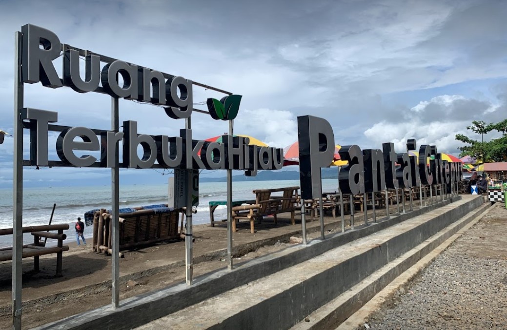 Pesona Keindahan Obyek Wisata Pantai Citepus di Pelabuhanratu Sukabumi Jawa Barat